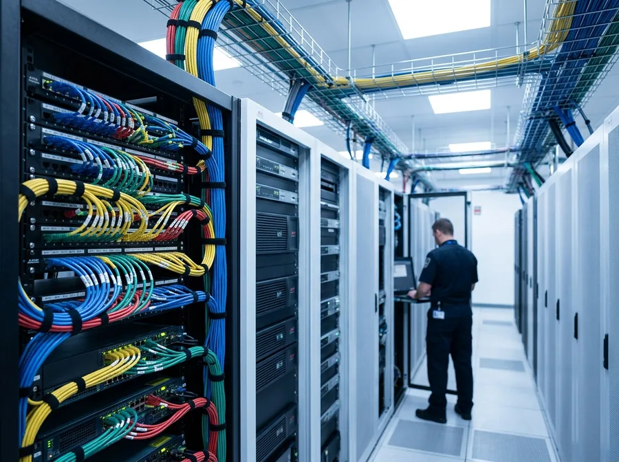 Cableado estructurado en Data Center